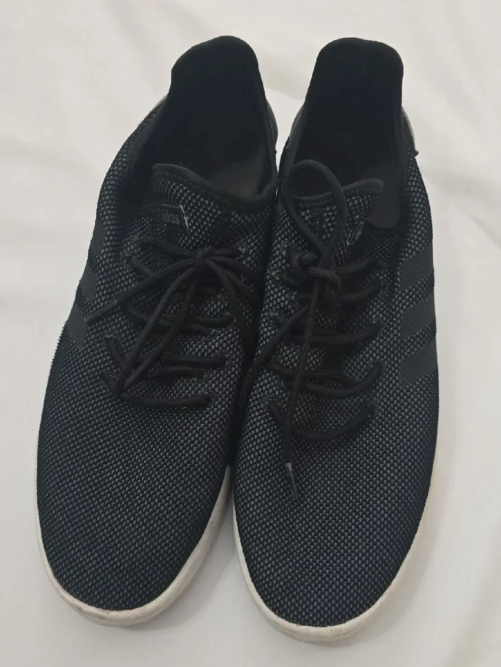 adidas Black Knit Low-Top Sneakers‎ 13